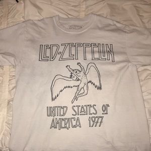 led-zeppelin band tee